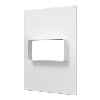 511ПТГ Площадка торцевая горизонт.пластик 180х250 фланец 55х110