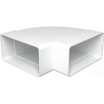 511КГП Колено горизонтальное пластик 90гр 55х110